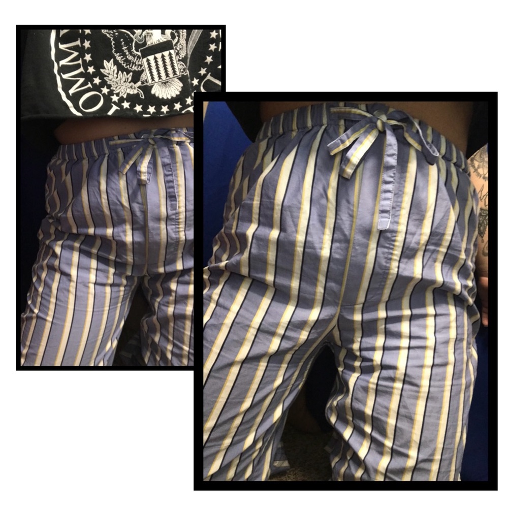 Striped Pajama Pants